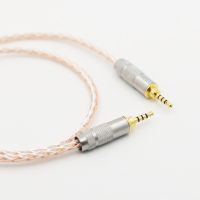 2.5mm to 2.5mm TRRS Balanced 4pin 8Croes Copper Silver Mixed audio Male to Male Aux Cord HIFI 2.5mm to 2.5mm balanced Cable