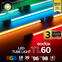 Godox LED TL60 RGB 18W 2700-6500K 2600mAh - รับประกันศูนย์ Godox Thailand 2ปี ( Stick, Tube )