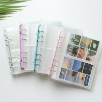 Transparent Photocard Binder Kpop Photo Card Holder 3/5 Inch Photo Album Photocard Holder Card Book Polaroid Instax Mini Album