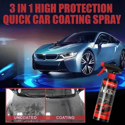  3 in 1 Ceramic Car Coating Spray, 500ml, 3 in 1 High