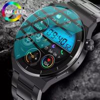 ZZOOI 2023 New Watch GT3 Pro Smart Watch Men NFC Waterproof Sport Fitness Tracker Bluetooth Call Smartwatch Man For HUAWEI Android IOS