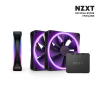 NZXT FAN F120 RGB DUO BLACK [3 x120MM RGB FAN] : RF-D12TF-B1