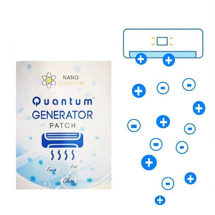 Nano Quantum Generator Air Cond Ion Patch Automotive Negative Ion Patch