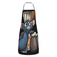 Great Chef Remy Ratatouille Apron Women Men Unisex Bib Cartoon Animated Cooking Kitchen Tablier Cuisine Chef Painting