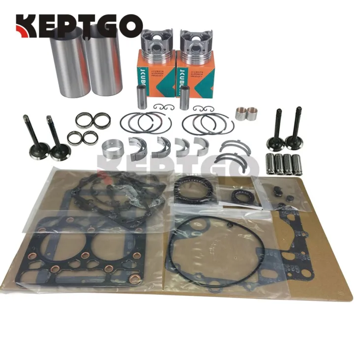 1 Z750 Overhaul Rebuild Kits With Liners For Kubota Engine L175 L185