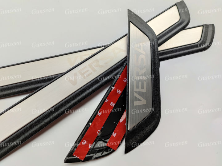 for-nissan-versa-accessories-car-door-sill-protector-scuff-plate-pedal-threshold-styling-sticker-guard-trim-2019