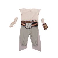 Child Classic Rey Costume Girls Fancy-Dress Movie Character Carnival Cosplay Halloween Costumes