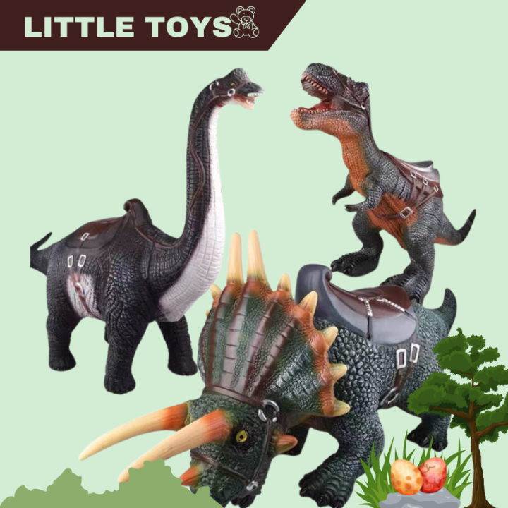 little-toys-ไดโนเสาร์จำลอง-dinosaur-ของเล่นสำหรับเด็ก-2-4ขวบ-t-rex-ไดโดเสาร์ยางนิ่ม-มีให้เลือก3แบบ-ตัวใหญ่-มีเสียงร้อง-ราคาถูก-พร้อมส่ง