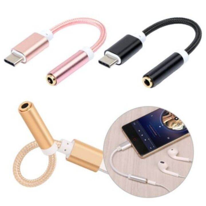 2-in1-usb-type-c-ถึง3-5mm-aux-adapter-type-c-แจ็ค3-5สายออดิโอสำหรับ-samsung-galaxy-xiaomi-huawei-หูฟังไฮไฟ-otg-connetor