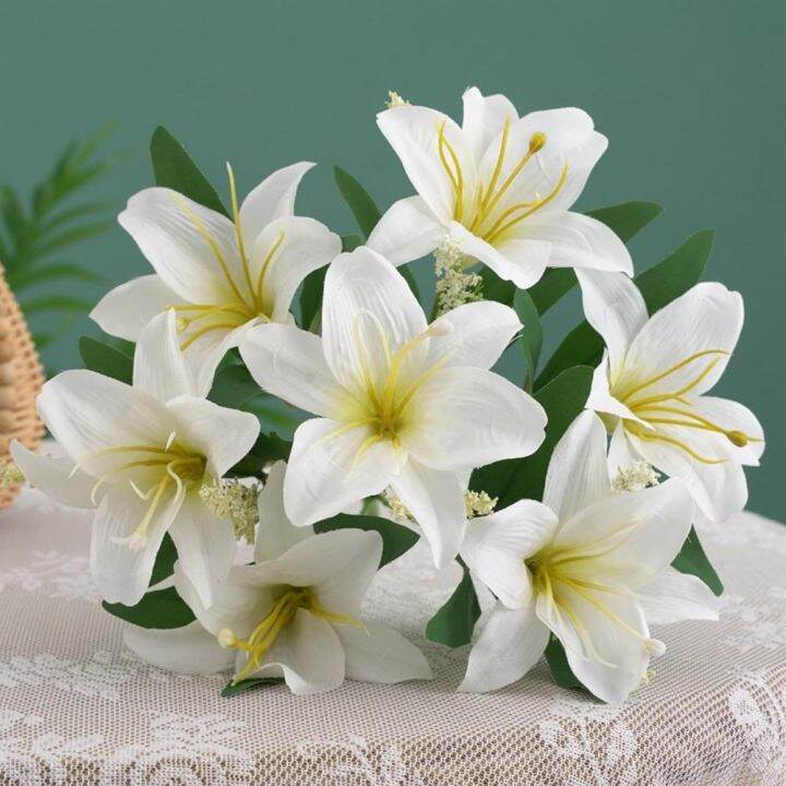 1pc-artificial-flower-eco-friendly-lily-artificial-flower-non-fading-art-craft-lily-fake-flower-bouquet-home-art-decoration