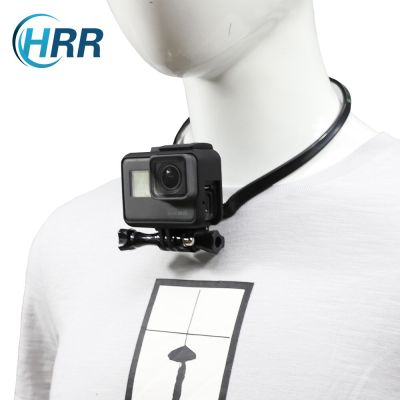 【COOL】 TVT Sri Lanka Selfie Neck Holder Mount สำหรับ Hero10 9 8 7 6 5 Blcak 4เซสชัน OSMO Action Camera Accessories
