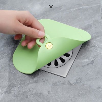 Silicone Floor Drain Deodorant Cover Anti-Insects Anti-Odor Coverings Sewer Pipe Sink