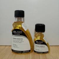 น้ำมันลินสีด วินเซอร์แอนด์นิวตัน Refined Linseed Winsor &amp; Newton (75 / 250 ml.)