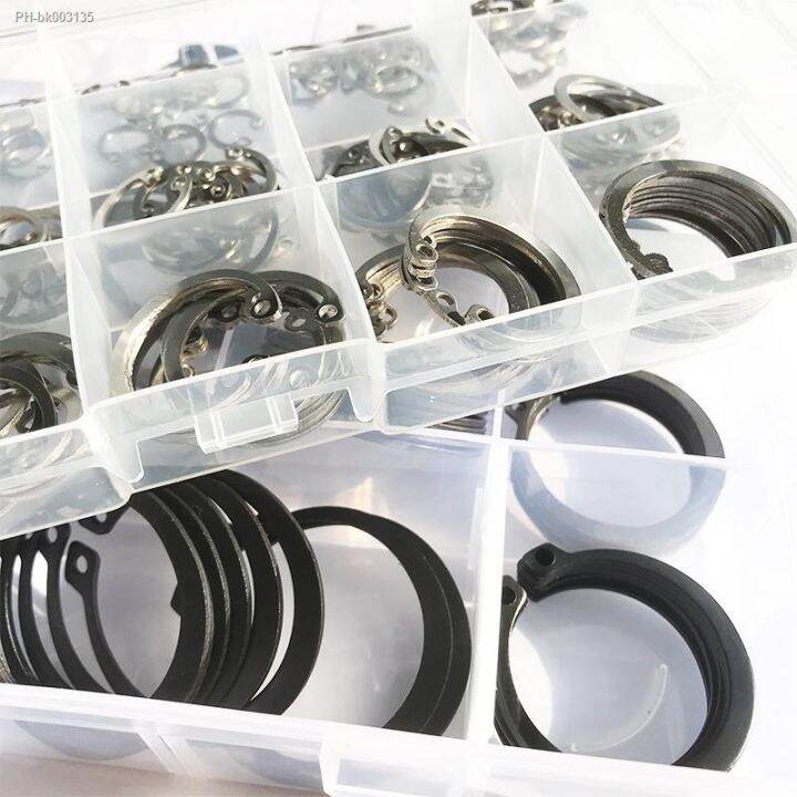 E Clip Washer Circlip for Hole 304 Stainless Steel 65 Manganese Steel