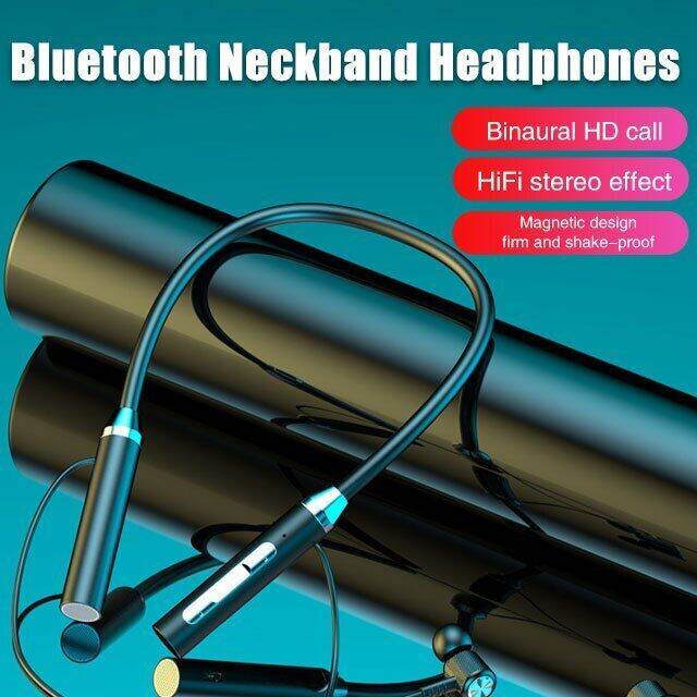 naimo Popular Bluetooth Neckband Headphones Lazada PH