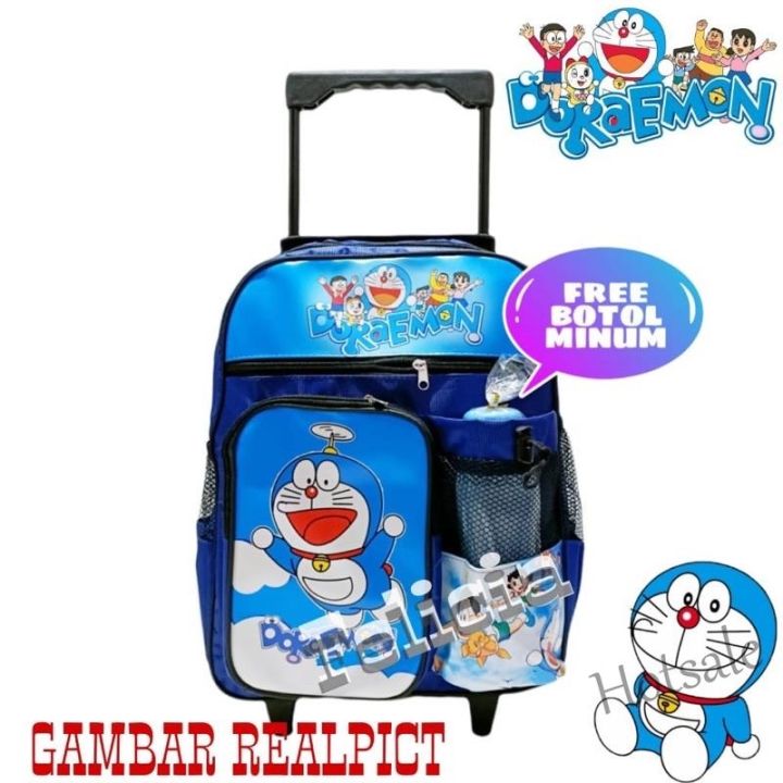 hot-sale-c16-boys-character-trolley-backpack-kindergarten-sd-school-childrens-trolley-bag-free-drink-bottle