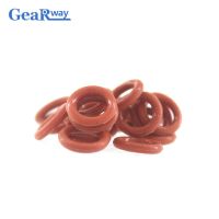 Red Silicon O Ring Seal 2.4 mm CS O-ring Seal Gasket 8/9/10/11/12/13/14/15/27/28mm OD VMQ Good Elasticity O Type Ring Seals Gas Stove Parts Accessorie