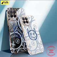 【นาโน】เคสสำหรับ OPPO Realme GT 2 Neo 3 Master X X7 Pro Narzo 20 30A 50A ค้นหา X3 X5 Reno 4 5 6 7 Lite K3พื้นที่น่ารักบางเฉียบเคสกันกระแทก