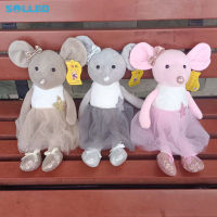 16.5 Inch Ballet Mouse Plush Toys Cute Mouse Animal Plush Doll Soft Stuffed Plushies Birthday Gifts For Girls Boys