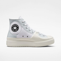 Converse รองเท้าผ้าใบ Chuck Taylor All Star Construct Retro Sport Hi White/Grey ( A05042CU3WTGY )