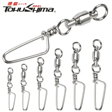 Shop Fishing Tackle Ball Bearing Swivel With Snap Fishing Hook Connector  with great discounts and prices online - Apr 2024