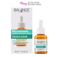 Serum Balance Active Formula Ngừa Mụn Mờ Thâm 30ml Niacinamide 15% Blemish