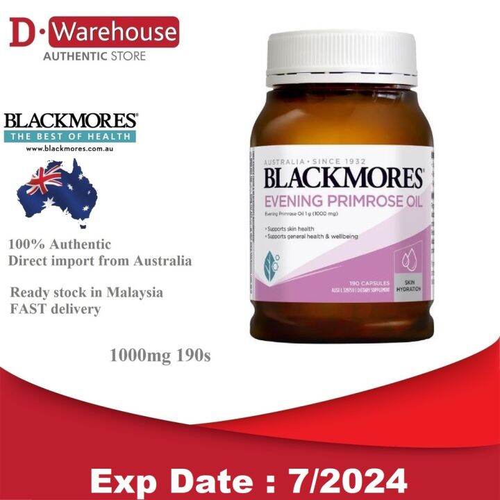 Blackmores Evening Primrose Oil Lazada