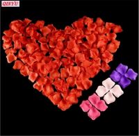 1000pcs/Lot 4.5*4.5CM Silk Rose Petals for Wedding Decoration Romantic Artificial Rose Flower 20 Colors Wedding Accessories 7z