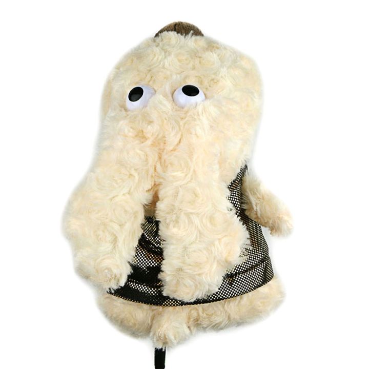 ที่คลุมหัวกอล์ฟคลับตุ๊กตาการ์ตูนหมีฝาครอบเสารูปสัตว์เบอร์1ที่หุ้มหัวไม้ไม้คลับถุงใส่หัวไม้กอล์ฟ