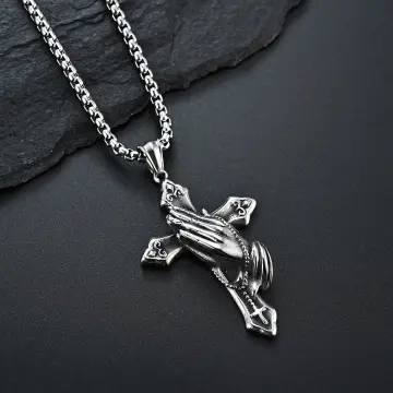 Baguio Necklace Cross design with stainless knife