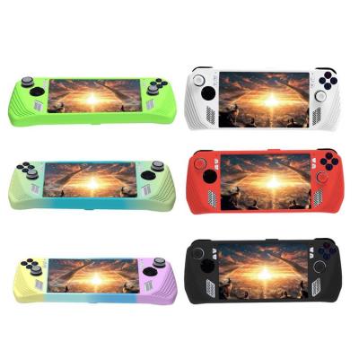 Game Console Case Game Console Shell Dustproof Handheld Console Case Silicone Storage Case Full Protection Cover for Rog Ally everywhere