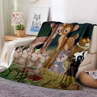 Xiaolu Banbi Animation Film Disney Blanket Office Lunch Air Conditioning Blanket Soft and Comfortable Bed Cover Blanket  29