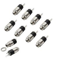 10Pcs PJ-392 3.5mm Audio Video Headphone Adapter PJ392 Screw 3.5MM Stereo Female Jack Socket Connector with Screw