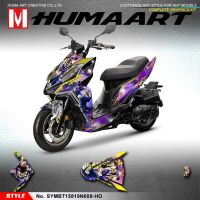 ┇◈ HUMAART Personalized Graphics Scooter Bike Décor Vinyl Decal Sticker Kit for SYM DRG BT 158 2019 2020