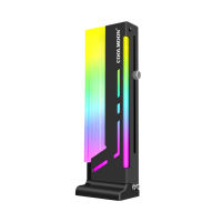 COOLMOON CM-GH2 Vertical GPU Stand Cooling Support Colorful 5V A-RGB Bracket Computer Graphics Video Card Stand GPU Holder