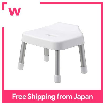 Yamazaki ติดเก้าอี้อาบน้ำ SH25สีขาวประมาณ W32 X D31 X H29cm (ความสูงที่นั่ง: ประมาณ25ซม.) หมอกควันระบายอากาศได้และแห้งง่าย7305