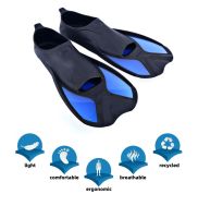 ：《》{“】= Swimming Fins Diving Fins Weed Flippers Snorkeling Training  Unisex /Kids Shoes Flexible Comfort For Outdoor Water Sports