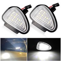 2Pcs Canbus Car Under Side Mirror Light Puddle Lamp for Volkswagen VW Golf 6 GTI Cabriolet Touran LED Courtesy Light