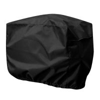 1 Piece 210D Yacht Half Outboard Motor Engine Boat Cover Marine Engine Protection Cover 15HP