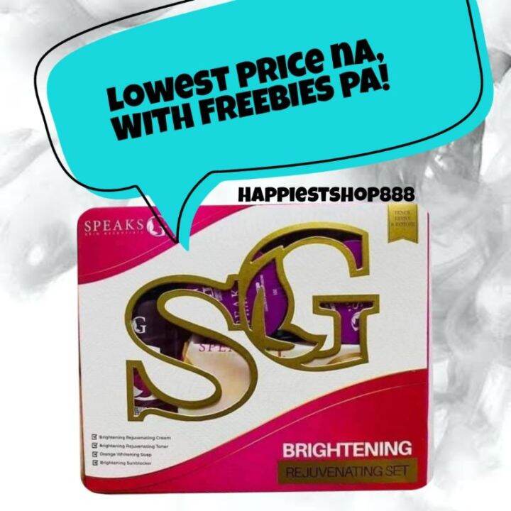 SPEAKS G REJUVENATING SET Lazada PH