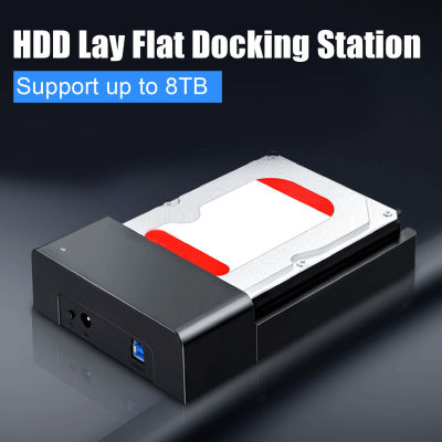 ผู้อ่านฮาร์ดไดรฟ์วาง USB แบน3 0ไปยัง SATA HDD แท่นวางมือถือสำหรับ2.5 3.5in HDD