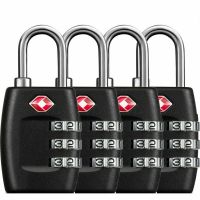 ‘；【。 High Security TSA Approved Luggage Lock 3 Position Resettable Combination Password Code Lock Travel Suitcase Hardware Padlock