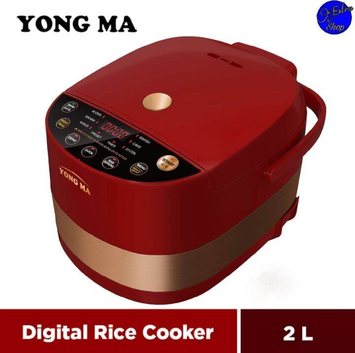 YONG MA Digital Rice Cooker 2 L SMC 7057 Merah Lazada Indonesia