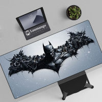 Batmans Logo Big Mouse Pad Gamer Office Accessories For Gamers Gaming Cabinet Desk Mat Anime Mause Mousepad Xxl Pc Mats Keyboard