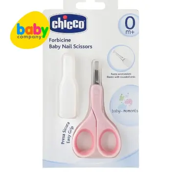 PATOYS | Chicco Baby Grooming Comb and Brush Set With Baby Nail Scissors -Blue