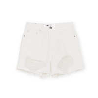 มอสซิโม®  M8315-0002 กางเกงยีนส์ขาสั้น Slim Shorts Jeans - White