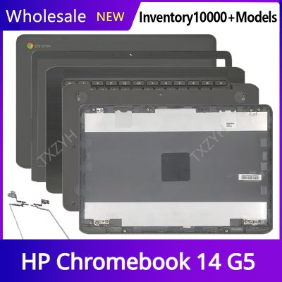 New For HP Chromebook 14 G5 Laptop LCD back cover Front Bezel Hinges Palmrest Bottom Case Keyboard Bezel A B C D Shell