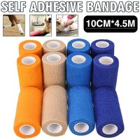 12rolls Self-adhesive Elastic Bandage Muscle Binder Sports Elastic Strap Training Handwraps For Fitness Animals Wound Wrap Tape