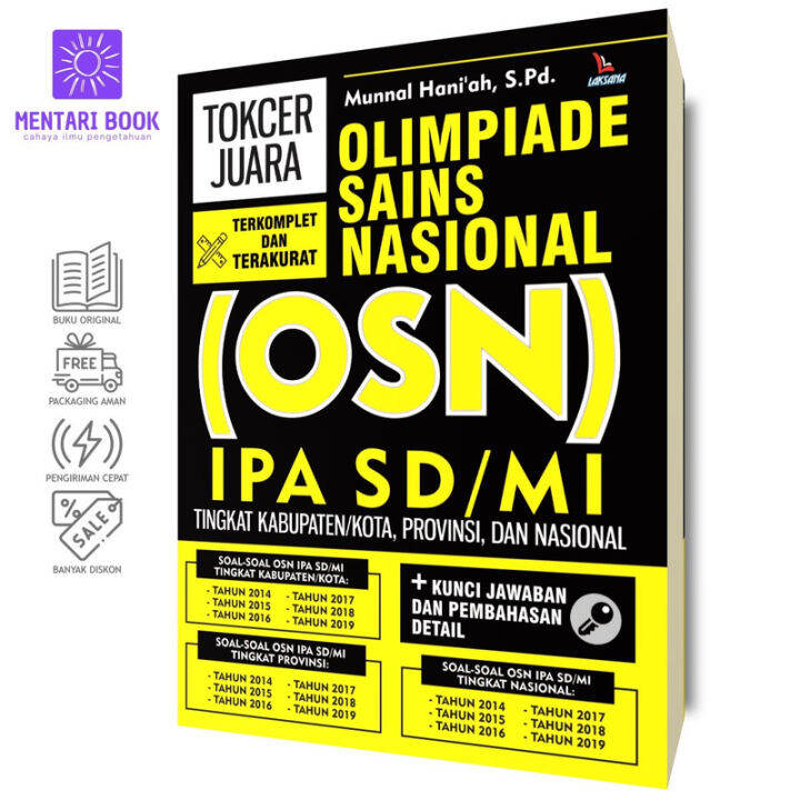 Tokcer Juara Olimpiade Sains Nasional (OSN) IPA SD/MI | Munnal Hani'ah ...