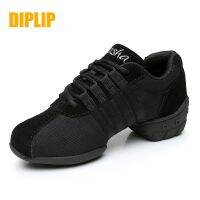 DIPLIP new modern dance shoes soft bottom jazz shoes sports dance shoes breathable outdoor womens shoes size 34-45